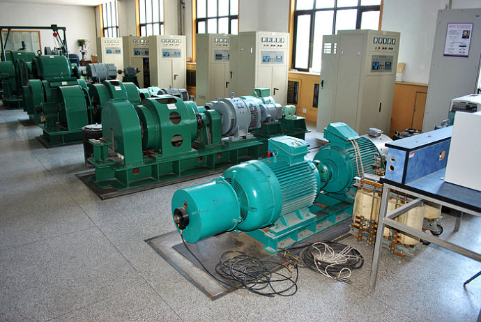 通川某热电厂使用我厂的YKK高压电机提供动力